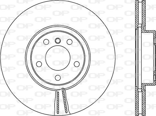 Open Parts BDR2544.20 - Bremžu diski autodraugiem.lv