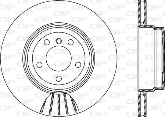 Open Parts BDR2545.20 - Bremžu diski autodraugiem.lv