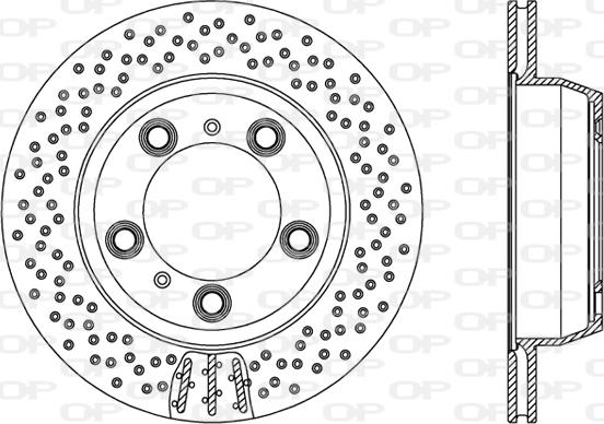 Open Parts BDR2502.25 - Bremžu diski autodraugiem.lv