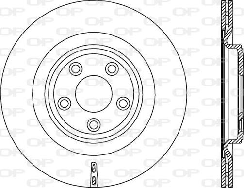 Open Parts BDR2578.20 - Bremžu diski autodraugiem.lv