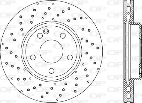 Open Parts BDR2645.20 - Bremžu diski autodraugiem.lv