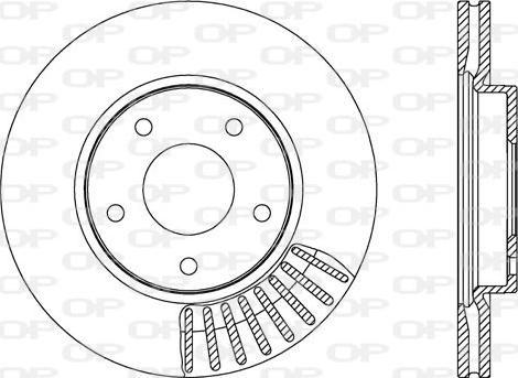 Open Parts BDR2646.20 - Bremžu diski autodraugiem.lv