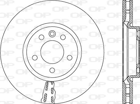 Open Parts BDR2664.20 - Bremžu diski autodraugiem.lv