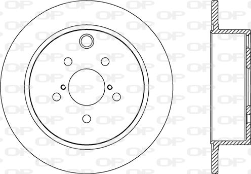 Open Parts BDR2689.10 - Bremžu diski autodraugiem.lv