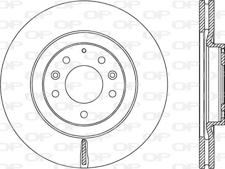 Open Parts BDR2684.20 - Bremžu diski autodraugiem.lv