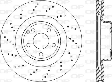 Open Parts BDR2682.20 - Bremžu diski autodraugiem.lv