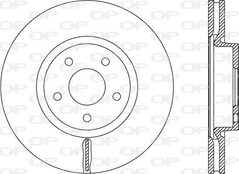 Open Parts BDR2687.20 - Bremžu diski autodraugiem.lv