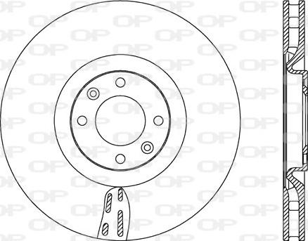 Open Parts BDR2633.20 - Bremžu diski autodraugiem.lv