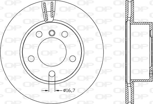 Open Parts BDR2621.20 - Bremžu diski autodraugiem.lv