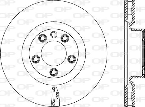 Open Parts BDR2673.20 - Bremžu diski autodraugiem.lv