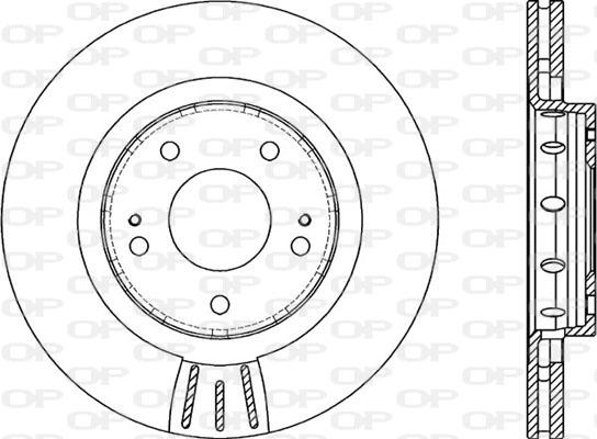 Open Parts BDR2087.20 - Bremžu diski autodraugiem.lv