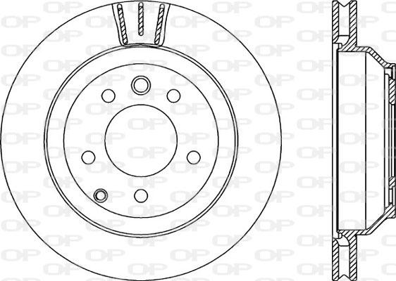 Open Parts BDR2195.20 - Bremžu diski autodraugiem.lv