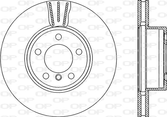 Open Parts BDR2196.20 - Bremžu diski autodraugiem.lv