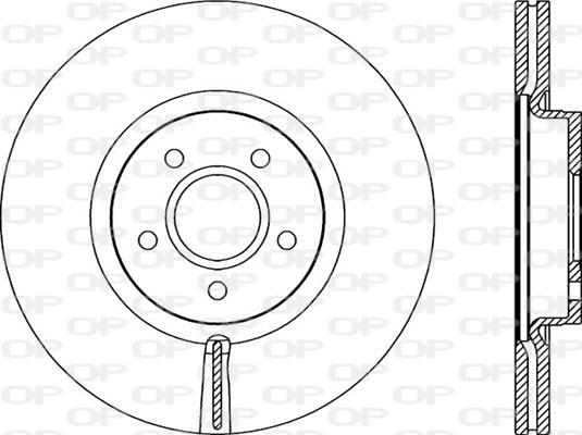 Open Parts BDR2154.20 - Bremžu diski autodraugiem.lv