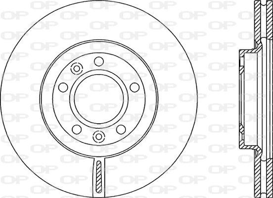 Open Parts BDR2158.20 - Bremžu diski autodraugiem.lv