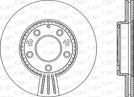 Open Parts BDR2135.20 - Bremžu diski autodraugiem.lv