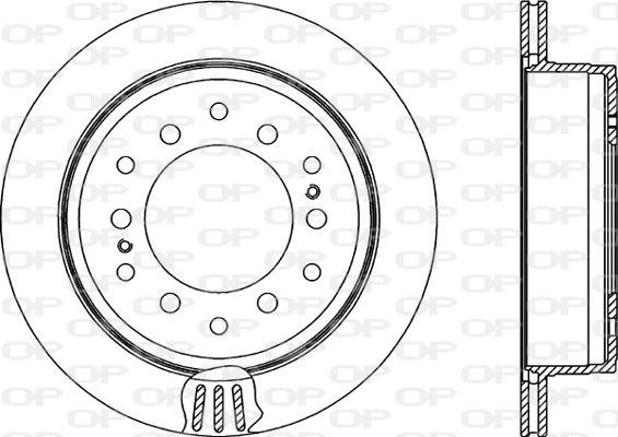 Open Parts BDR2136.20 - Bremžu diski autodraugiem.lv