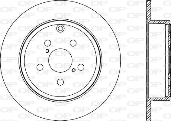 Open Parts BDR2177.10 - Bremžu diski autodraugiem.lv