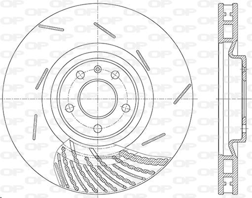 Open Parts BDR2863.20 - Bremžu diski autodraugiem.lv