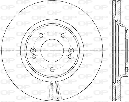 Open Parts BDR2811.20 - Bremžu diski autodraugiem.lv