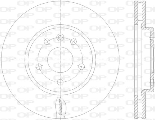 Open Parts BDR2813.20 - Bremžu diski autodraugiem.lv