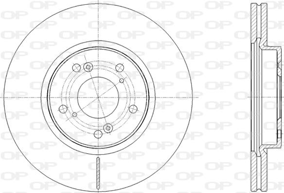 Open Parts BDR2829.20 - Bremžu diski autodraugiem.lv