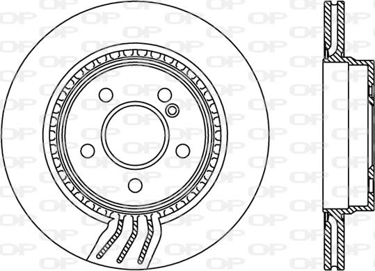 Open Parts BDR2396.20 - Bremžu diski autodraugiem.lv