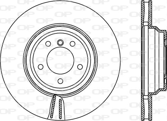 Open Parts BDR2398.20 - Bremžu diski autodraugiem.lv