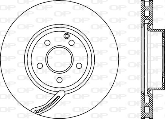 Open Parts BDR2392.20 - Bremžu diski autodraugiem.lv