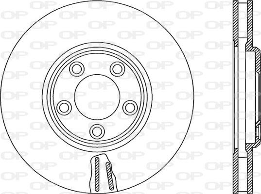 Open Parts BDR2357.20 - Bremžu diski autodraugiem.lv