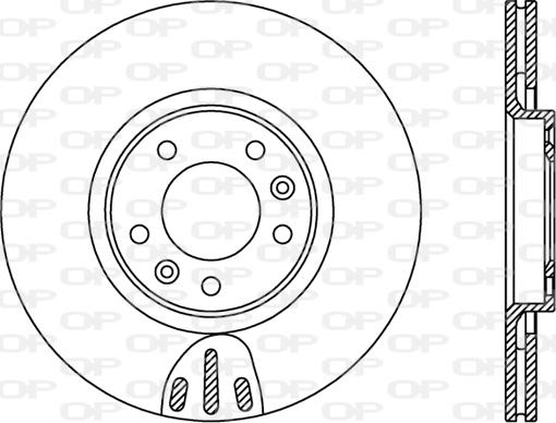 Open Parts BDR2380.20 - Bremžu diski autodraugiem.lv