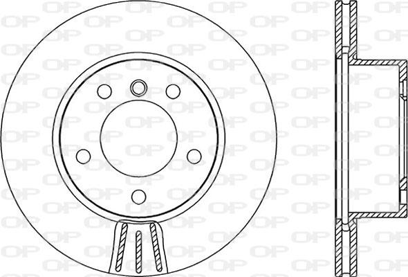 Open Parts BDR2328.20 - Bremžu diski autodraugiem.lv