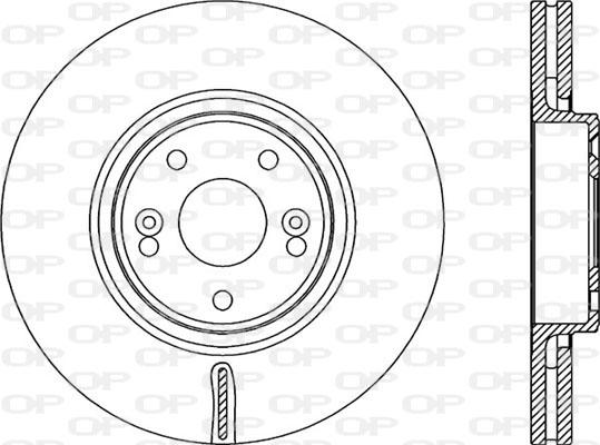 Open Parts BDR2323.20 - Bremžu diski autodraugiem.lv