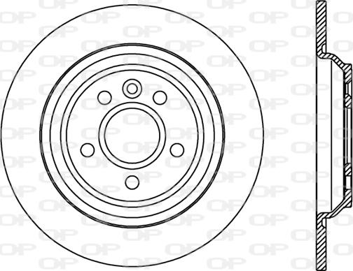 Open Parts BDR2379.10 - Bremžu diski autodraugiem.lv