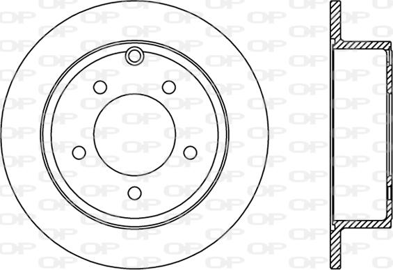 Open Parts BDR2370.10 - Bremžu diski autodraugiem.lv