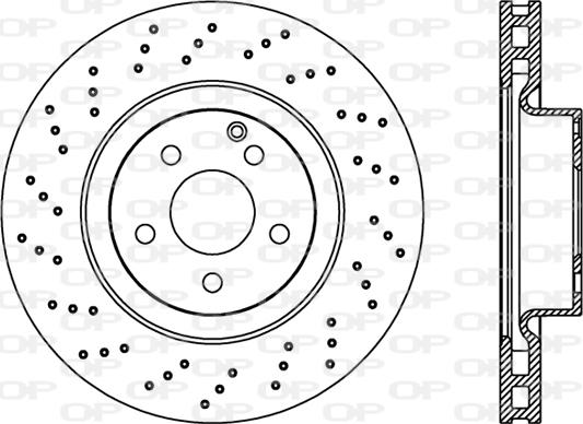 Open Parts BDR2373.25 - Bremžu diski autodraugiem.lv