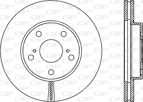 Open Parts BDR2377.20 - Bremžu diski autodraugiem.lv