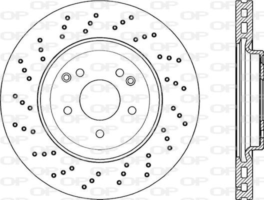 Open Parts BDR2244.25 - Bremžu diski autodraugiem.lv