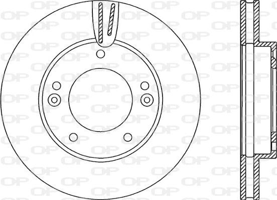 Open Parts BDR2240.20 - Bremžu diski autodraugiem.lv