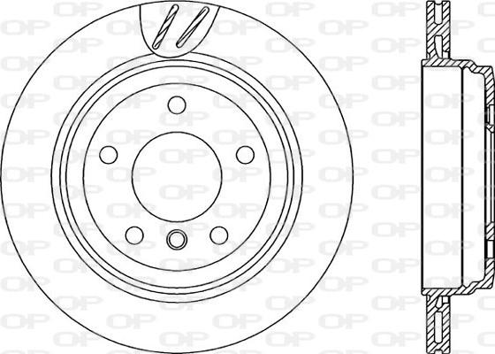 Open Parts BDR2243.20 - Bremžu diski autodraugiem.lv