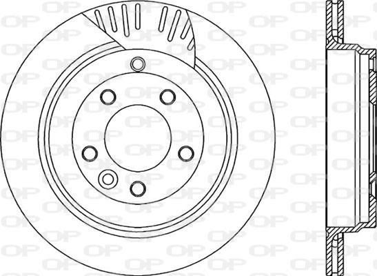 Open Parts BDR2256.20 - Bremžu diski autodraugiem.lv