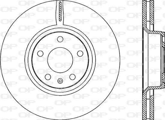 Open Parts BDR2269.20 - Bremžu diski autodraugiem.lv