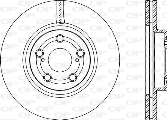 Open Parts BDR2266.20 - Bremžu diski autodraugiem.lv