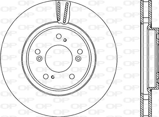 Open Parts BDR2202.20 - Bremžu diski autodraugiem.lv