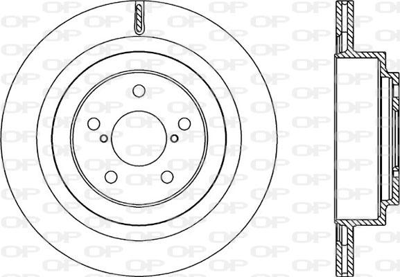 Open Parts BDR2219.20 - Bremžu diski autodraugiem.lv