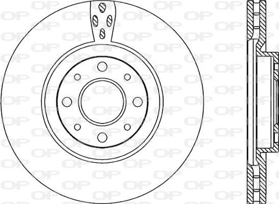 Open Parts BDR2217.20 - Bremžu diski autodraugiem.lv