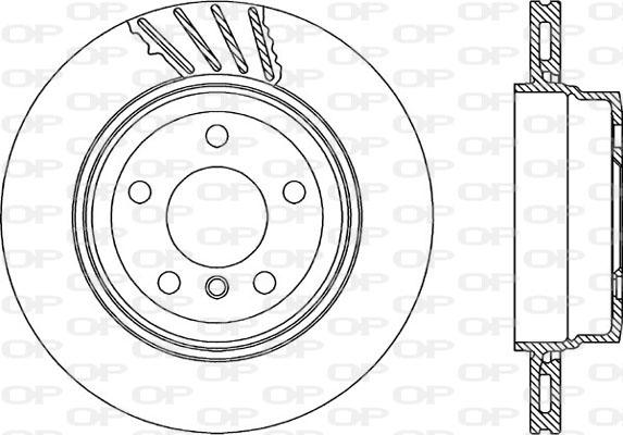Open Parts BDR2235.20 - Bremžu diski autodraugiem.lv