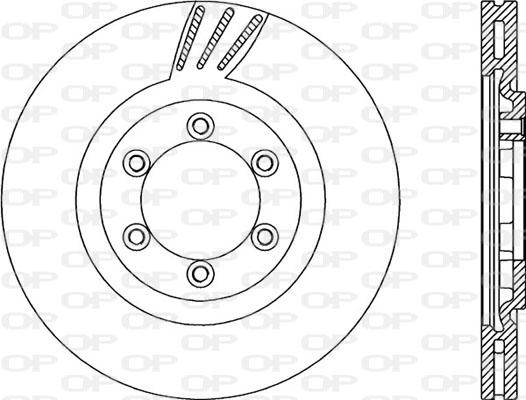 Open Parts BDR2229.20 - Bremžu diski autodraugiem.lv