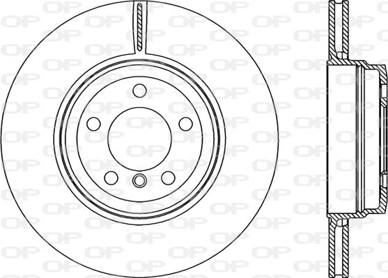 Open Parts BDR2279.20 - Bremžu diski autodraugiem.lv