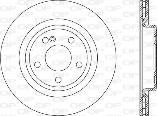 Open Parts BDR2799.20 - Bremžu diski autodraugiem.lv